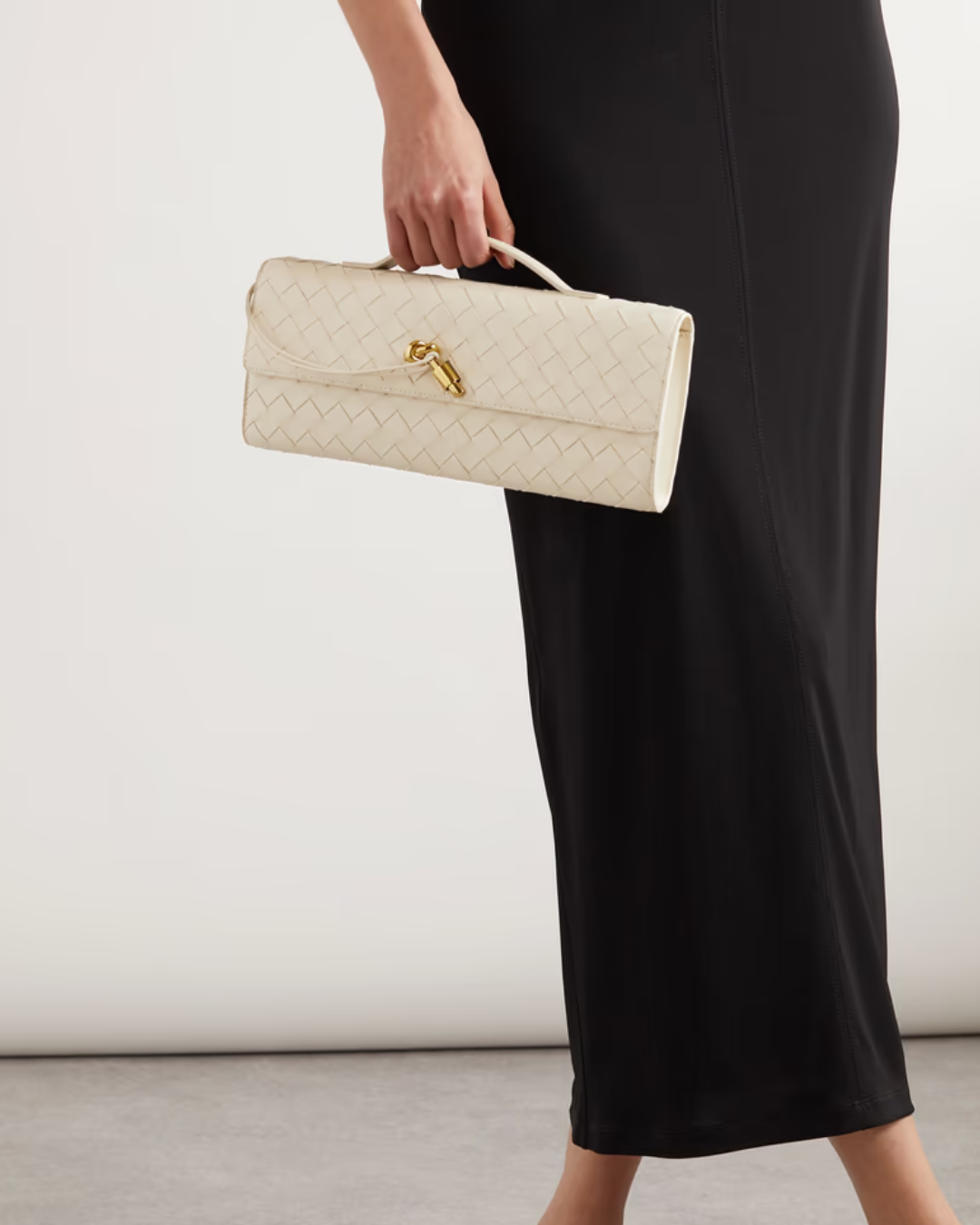 Attache Noble Bag Pochette Blanc