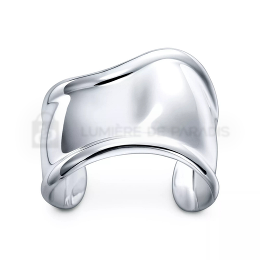 43 mm Genişliğinde Küçük Bone Cuff Gümüş Kelepçe – 925 Ayar Gümüş