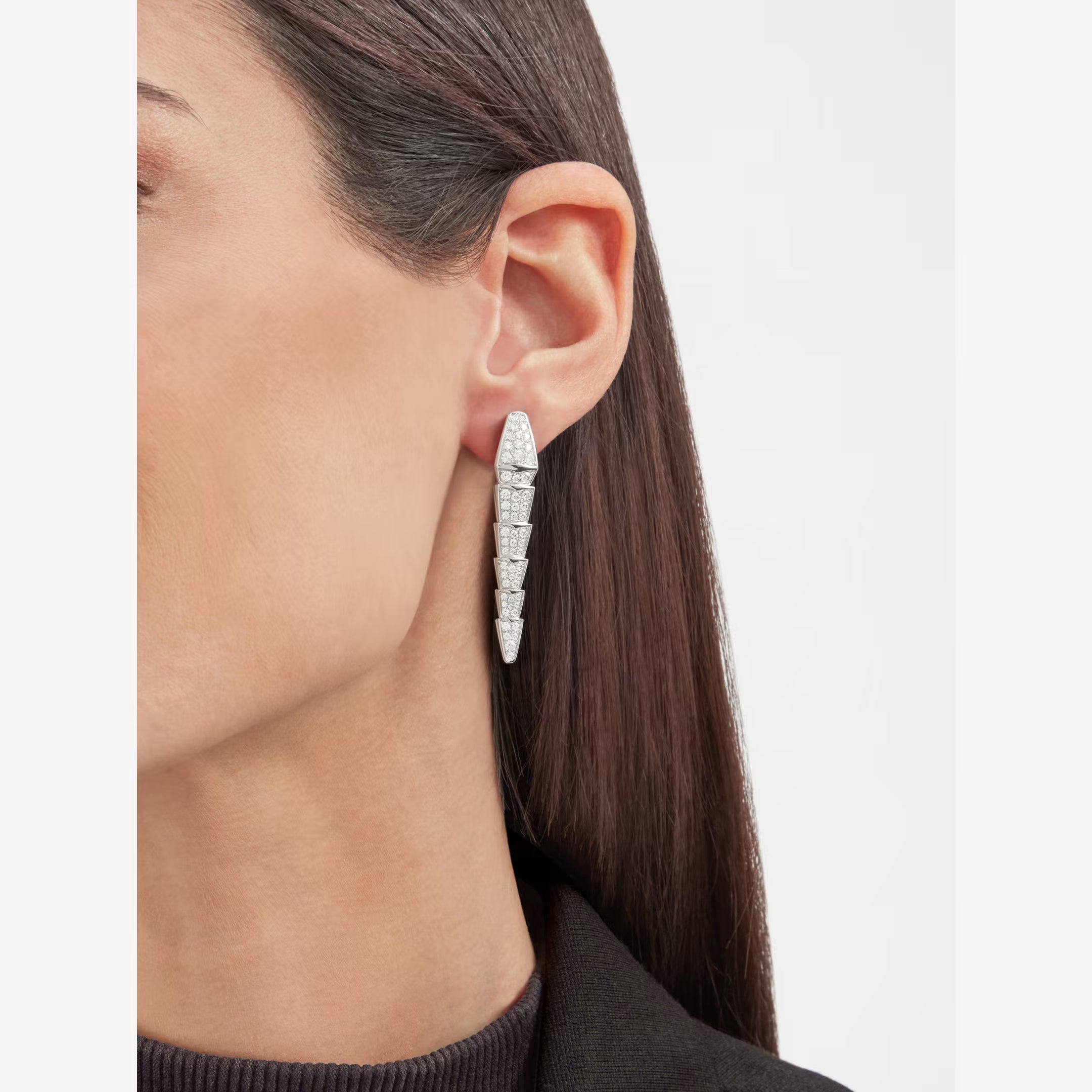 Serpenti Viper Küpe – 925 Ayar Gümüş