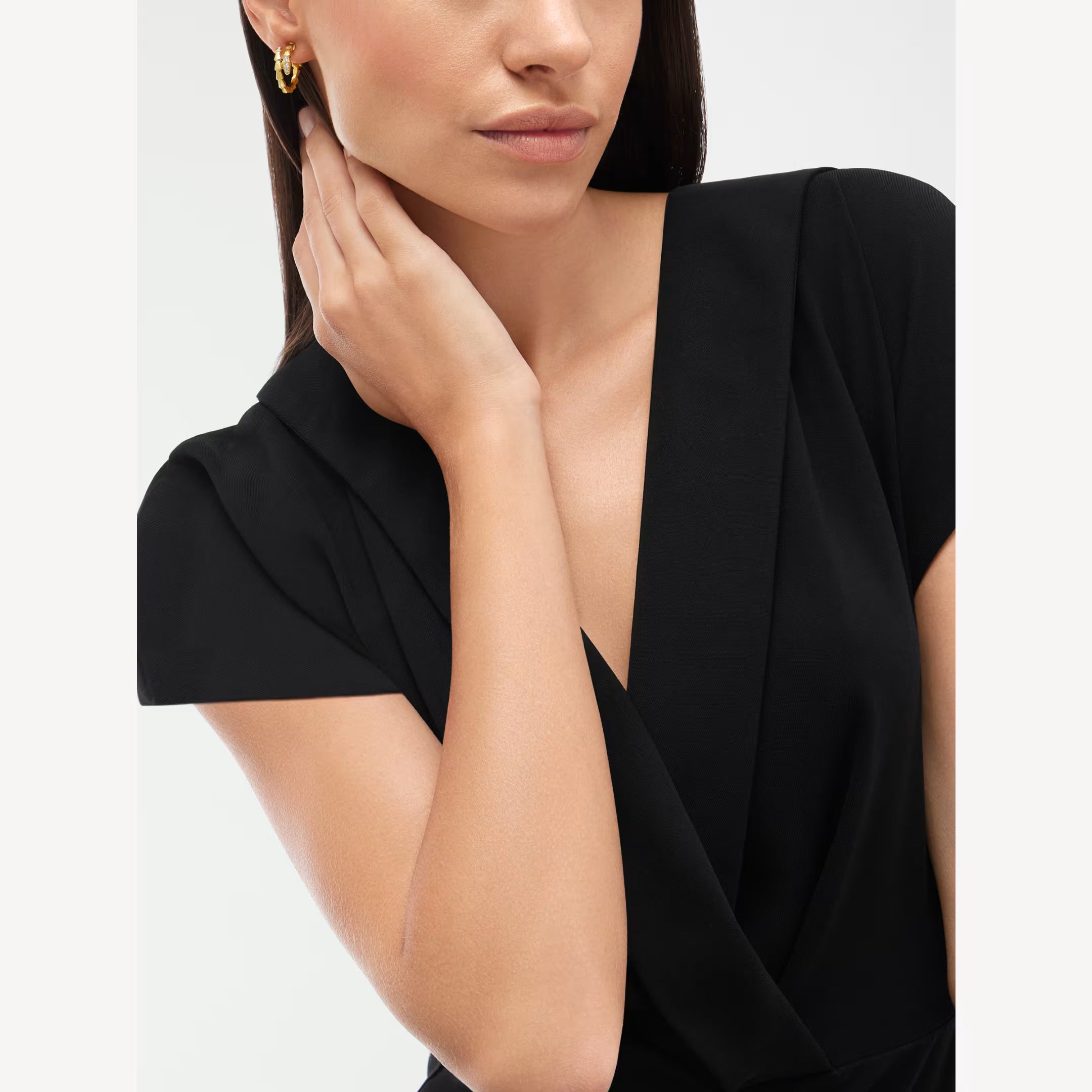 Serpenti Viper Küpe – 925 Ayar Gümüş