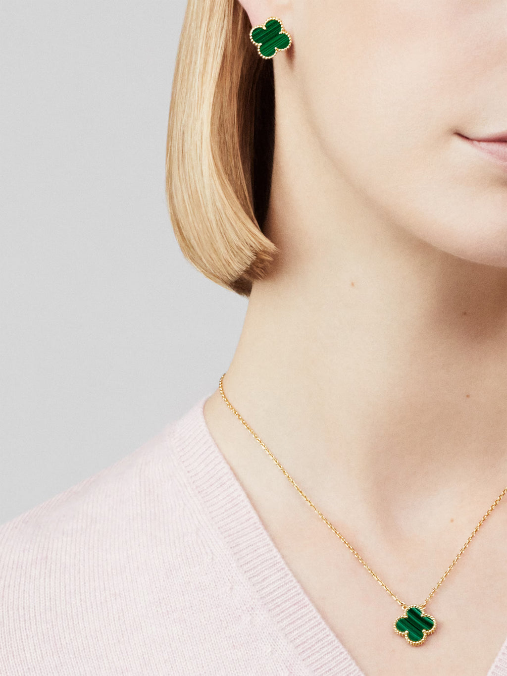 Alhambra Küpe – 925 Ayar Gümüş