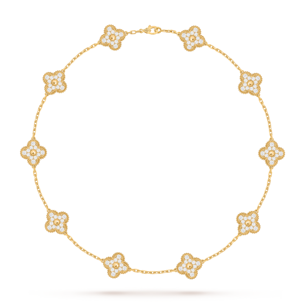 Alhambra Kolye – 925 Ayar Gümüş