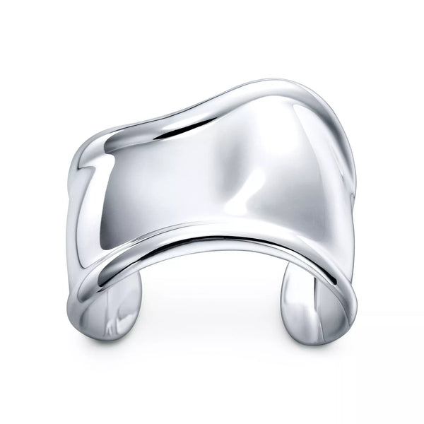 43 mm Genişliğinde Küçük Bone Cuff Gümüş Kelepçe – 925 Ayar Gümüş