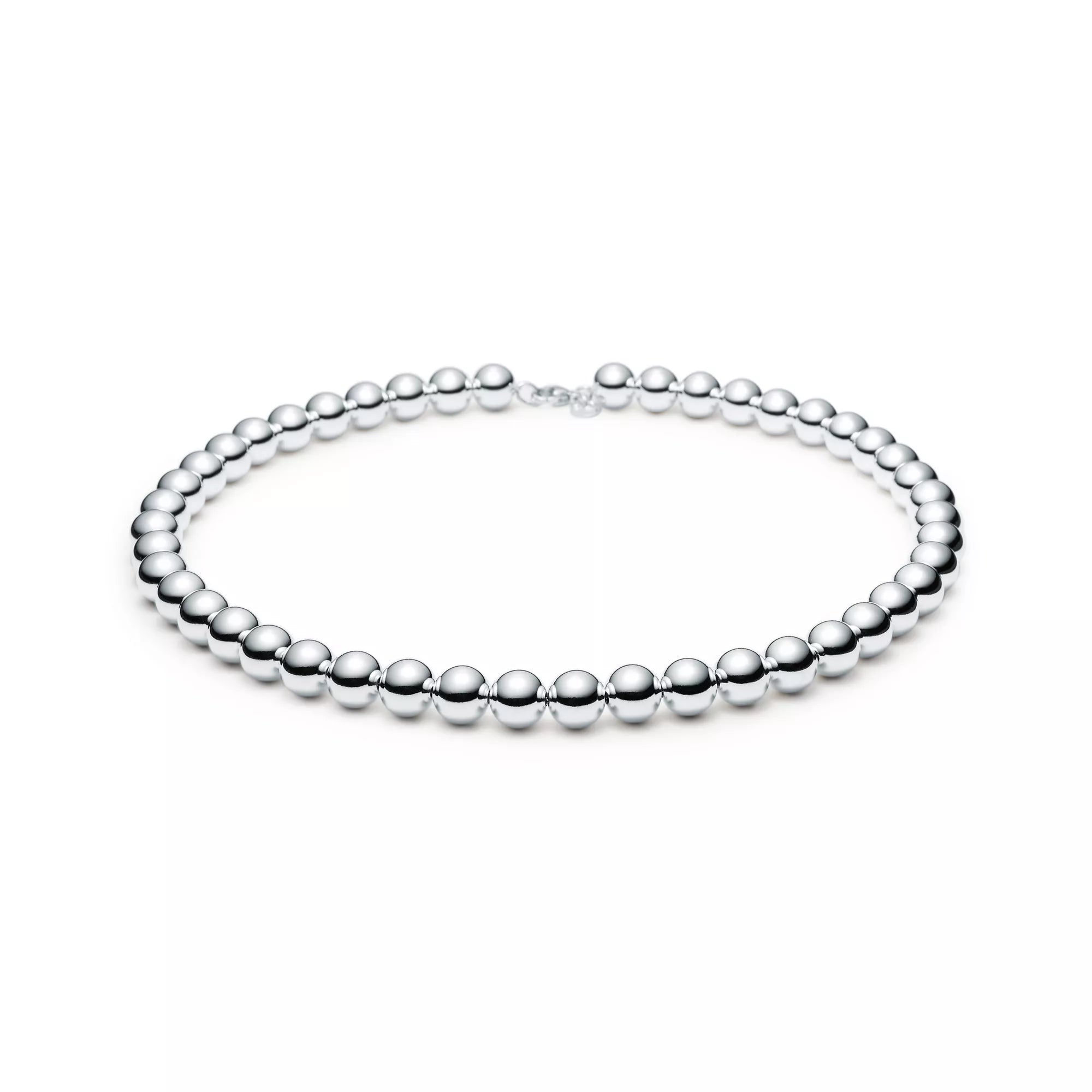 Bilye (Ball) Zincir Kolye – 925 Ayar Gümüş