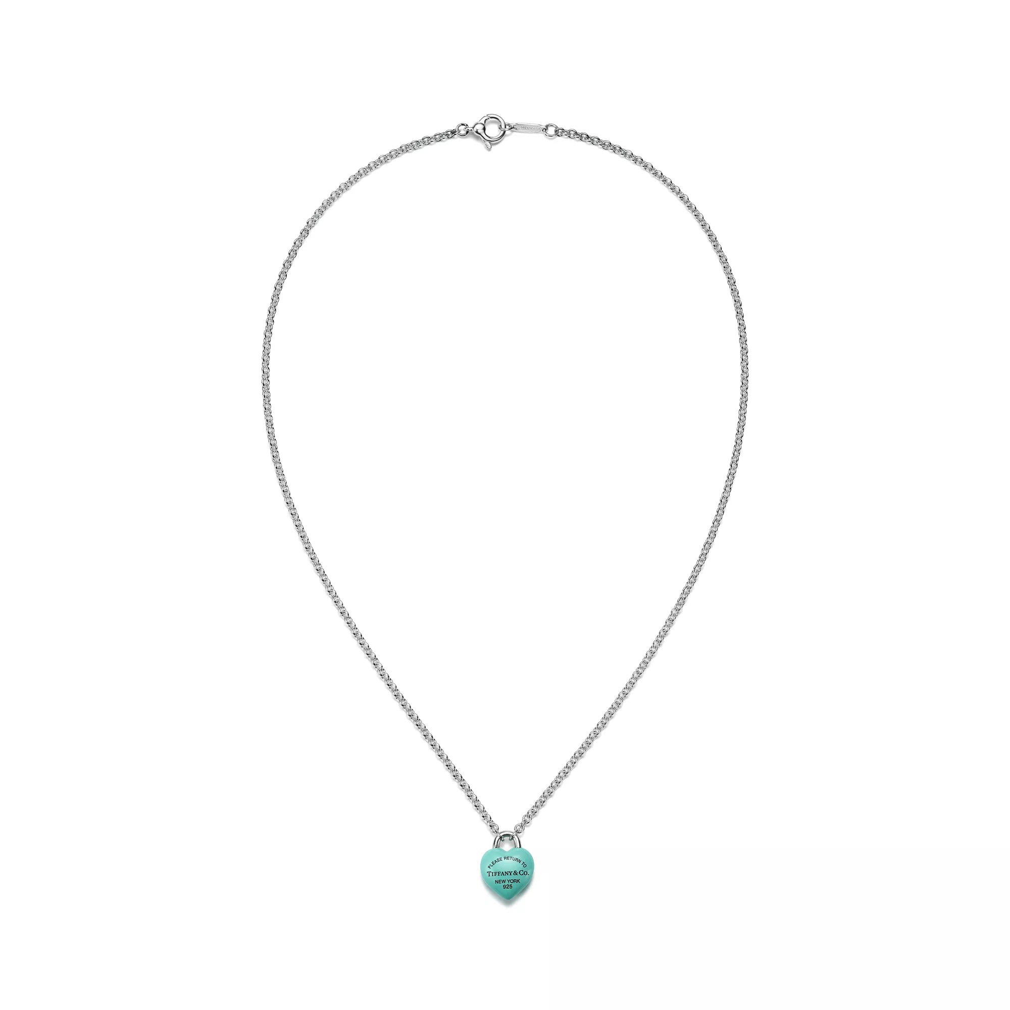 Tam Kalp Kolye – 925 Ayar Gümüş