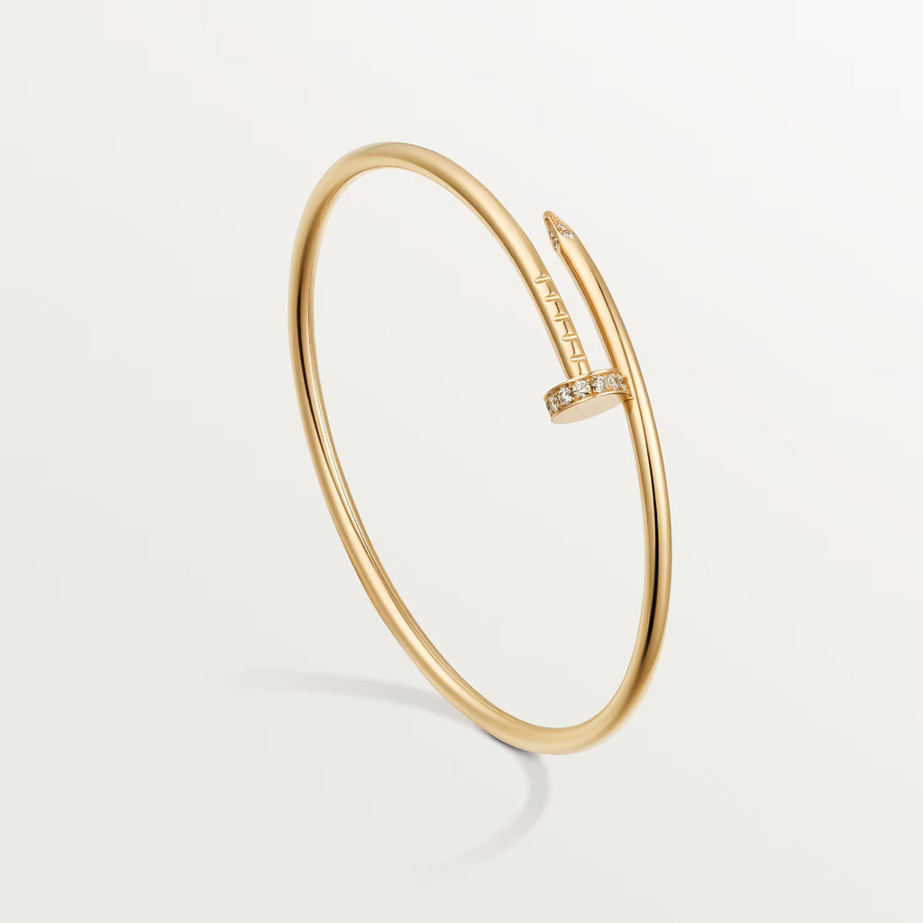 Juste Un Clou Küçük Model Pırlantalı Bileklik – 925 Ayar Gümüş