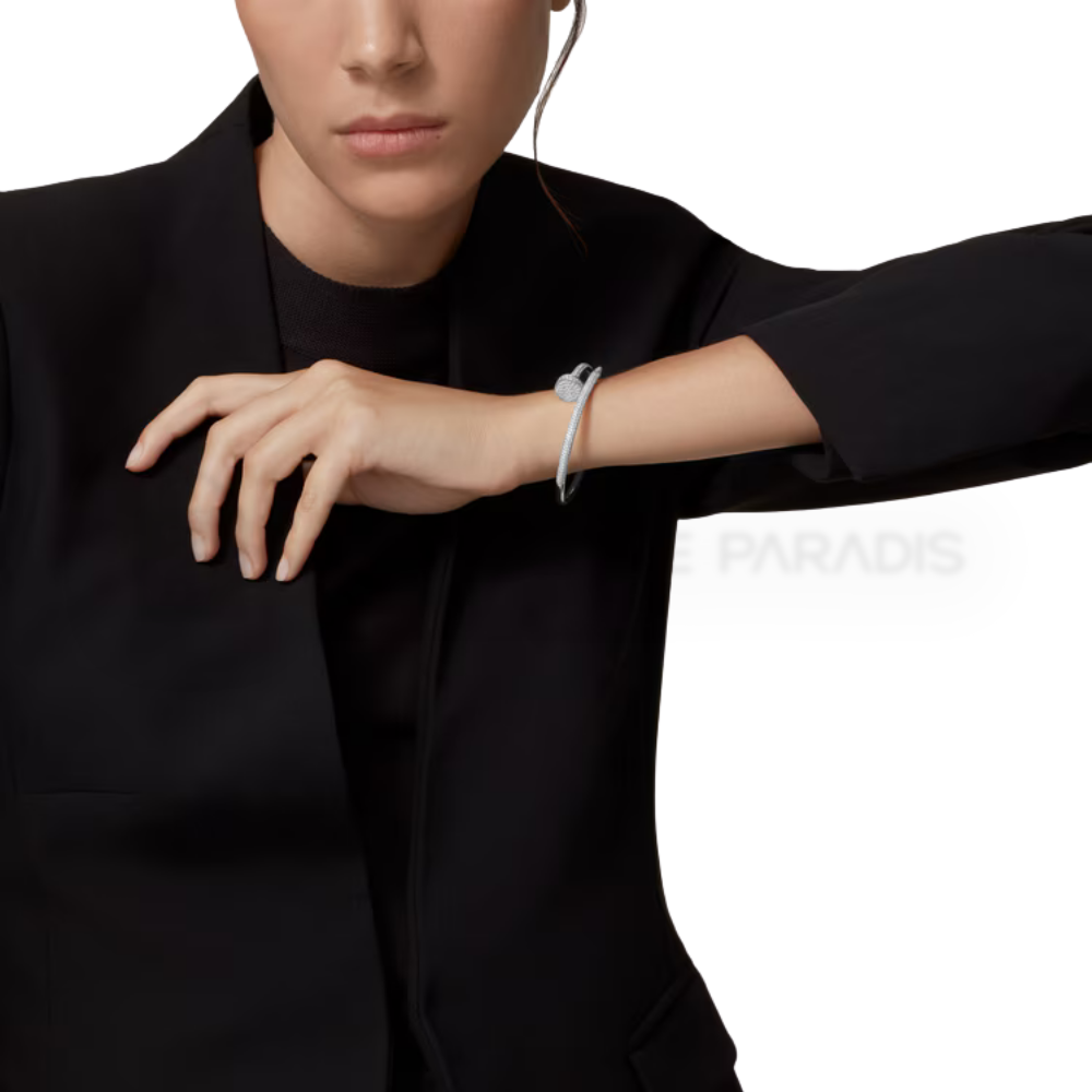 Pırlantalı Bileklik, Klasik Model – 925 Ayar Gümüş