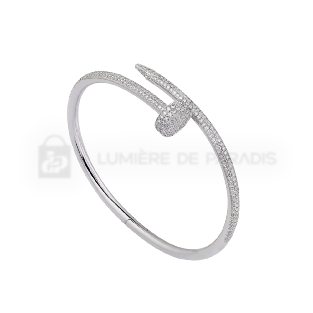 Pırlantalı Bileklik, Klasik Model – 925 Ayar Gümüş