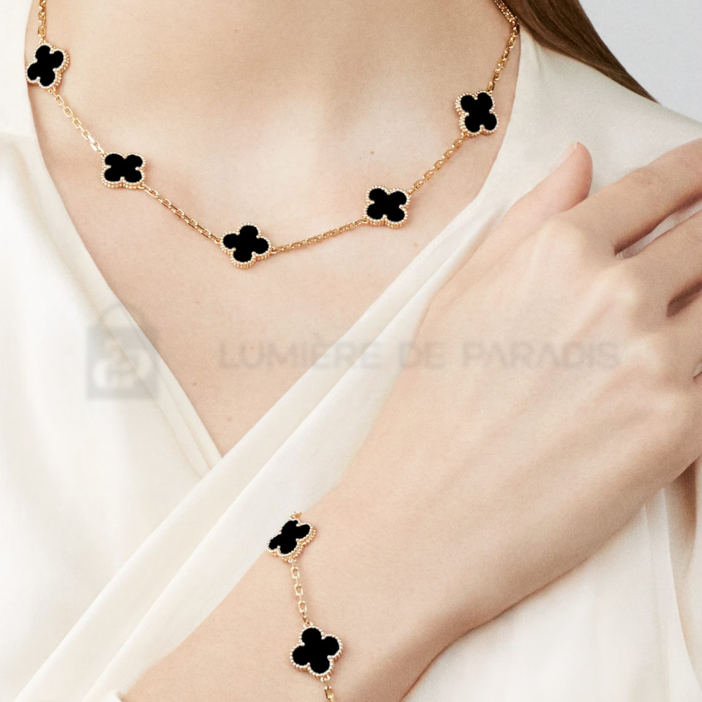 Alhambra Kolye – 925 Ayar Gümüş