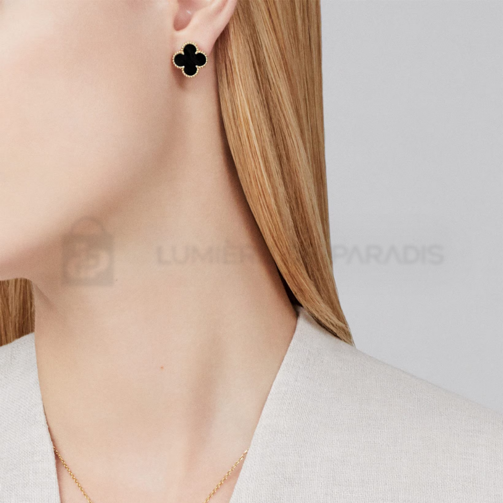 Alhambra Küpe – 925 Ayar Gümüş