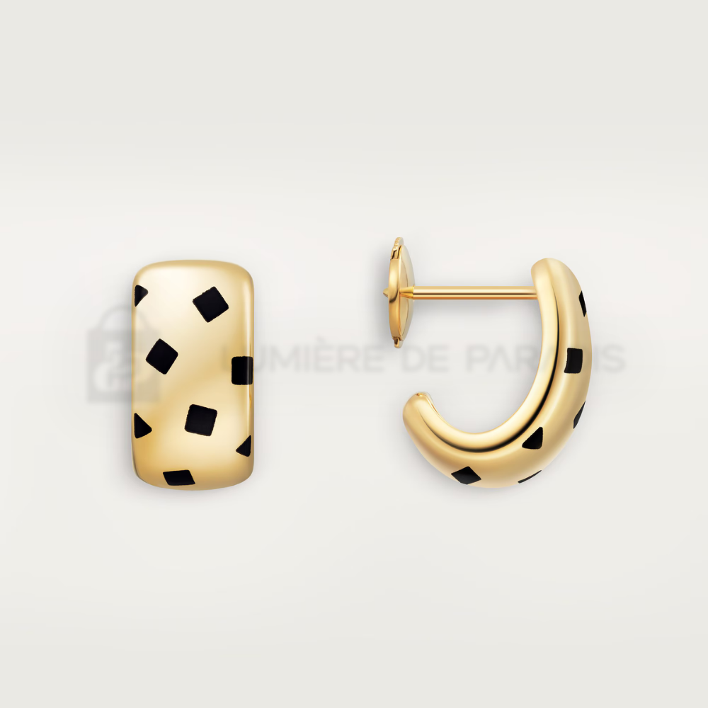 Panthère Küpe – 925 Ayar Gümüş