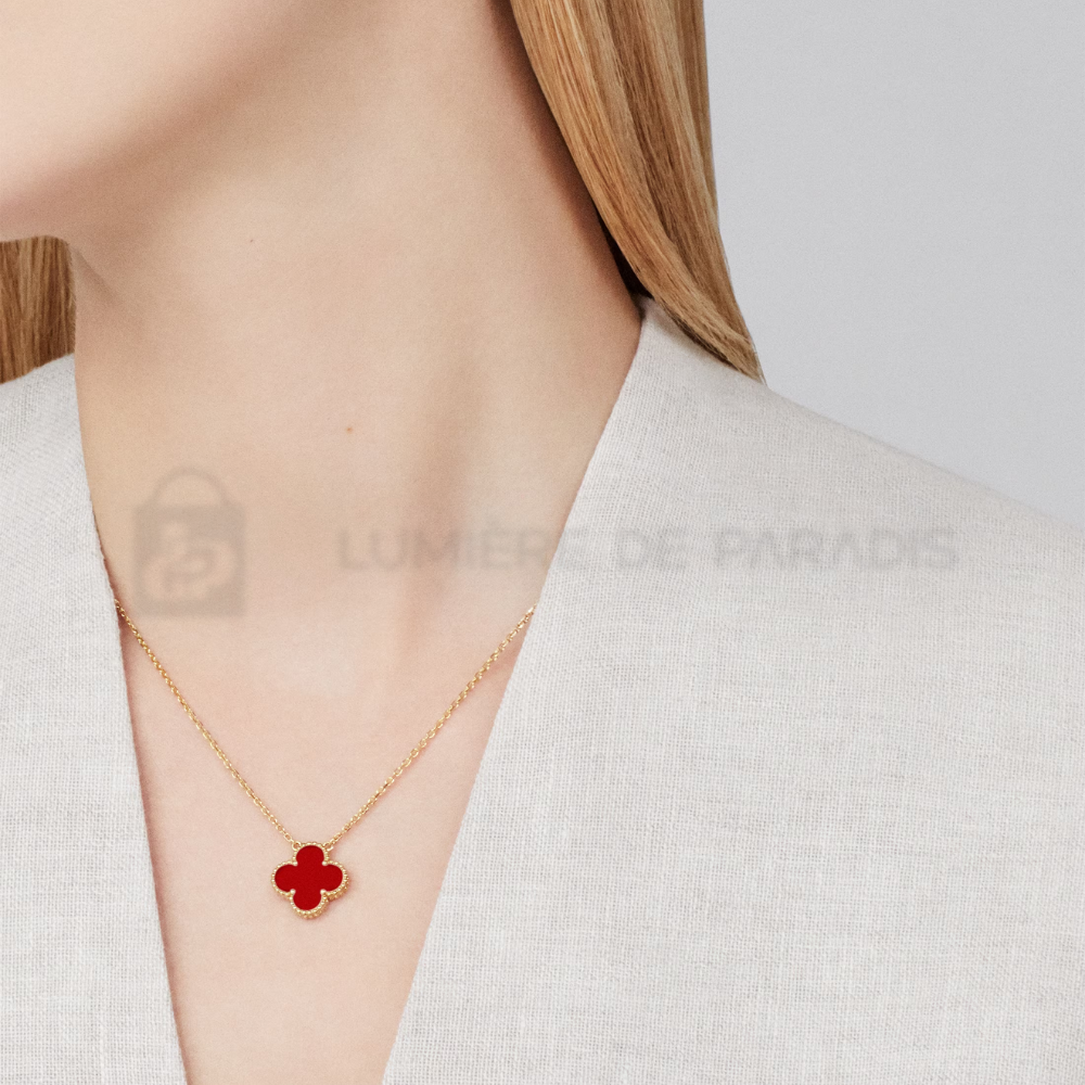 Alhambra Kolye – 925 Ayar Gümüş