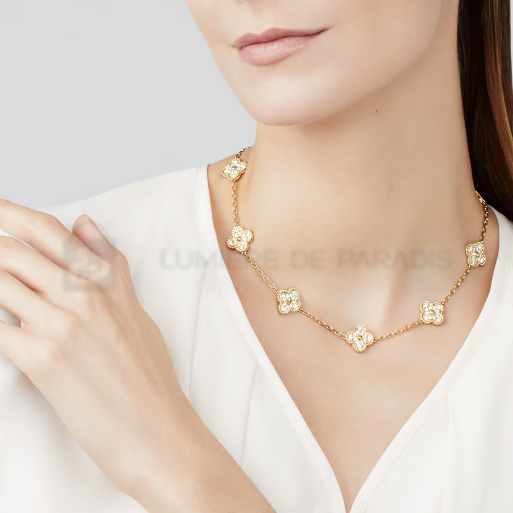 Alhambra Kolye – 925 Ayar Gümüş