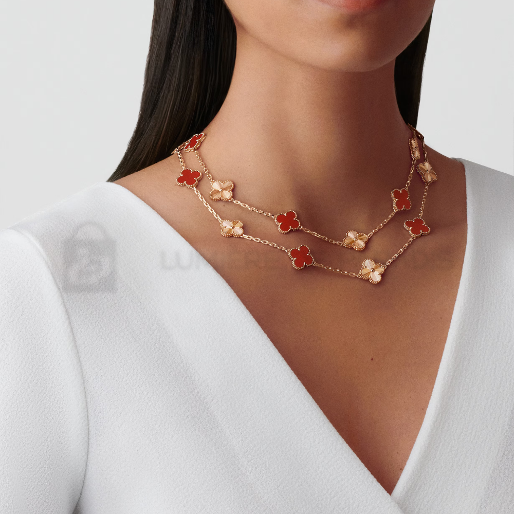 Alhambra Kolye – 925 Ayar Gümüş