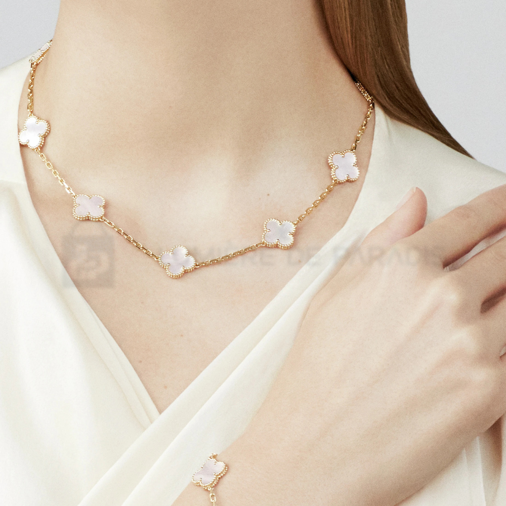 Alhambra Kolye – 925 Ayar Gümüş