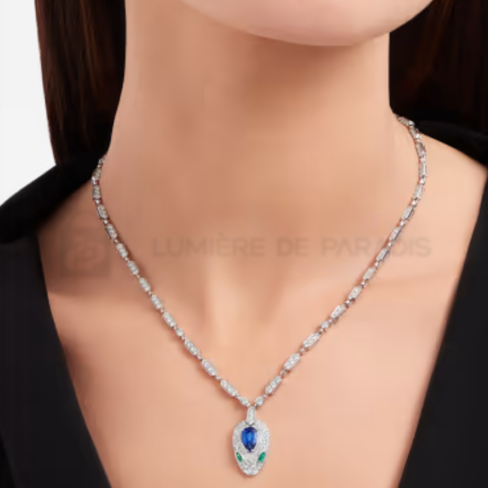 Serpenti Kolye – 925 Ayar Gümüş