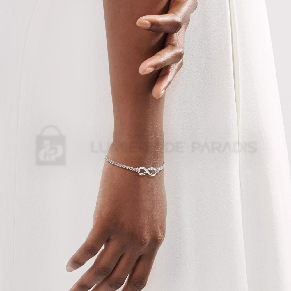 Sonsuzluk Simgeli Gümüş Bileklik – 925 Ayar Gümüş