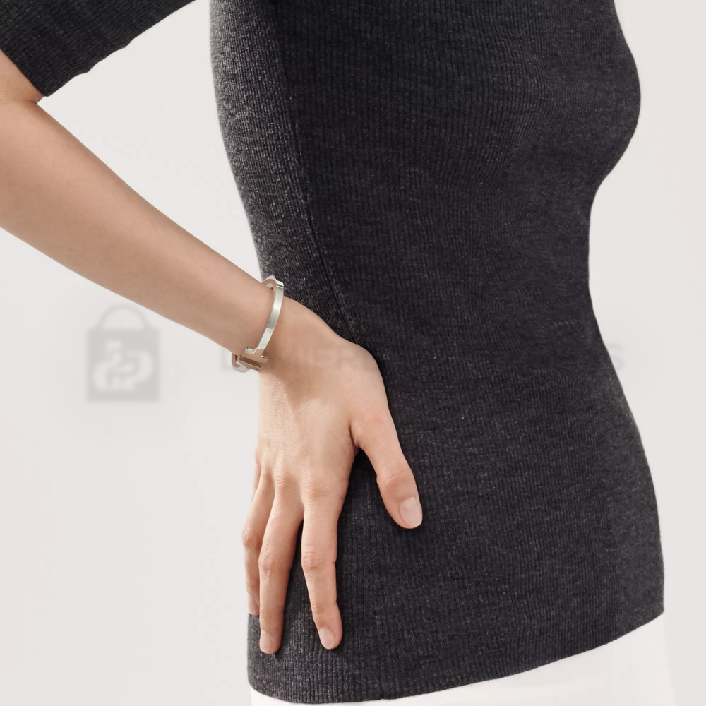 Kare Formlu Gümüş Bileklik – 925 Ayar Gümüş