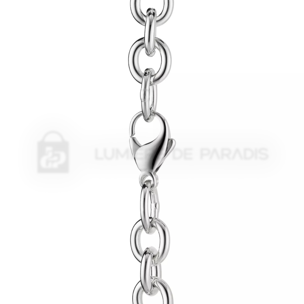 Kalp Etiketli Gümüş Bileklik – 925 Ayar Gümüş