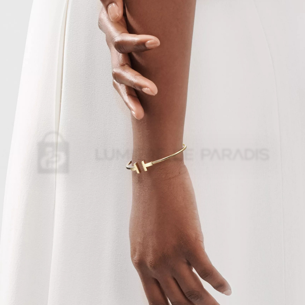 Sarı Altın Kaplama Bileklik – 925 Ayar Gümüş