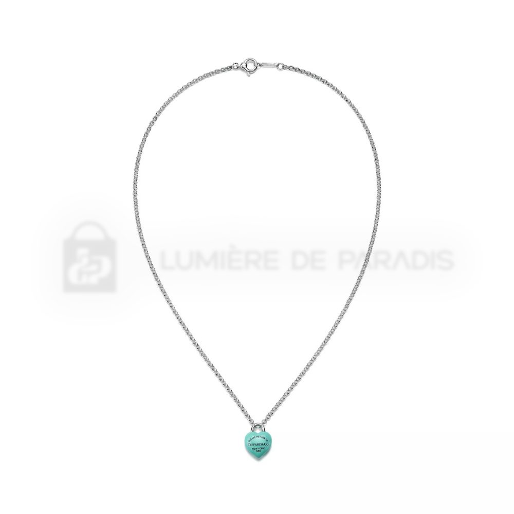 Tam Kalp Kolye – 925 Ayar Gümüş