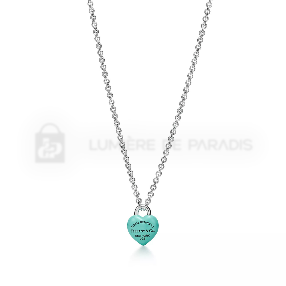 Tam Kalp Kolye – 925 Ayar Gümüş