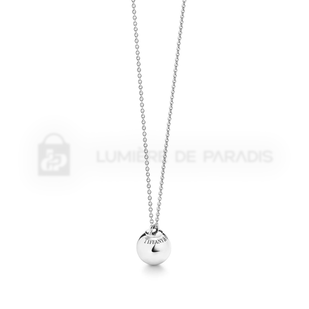 12.75 mm Gümüş Bilye Kolye – 925 Ayar Gümüş