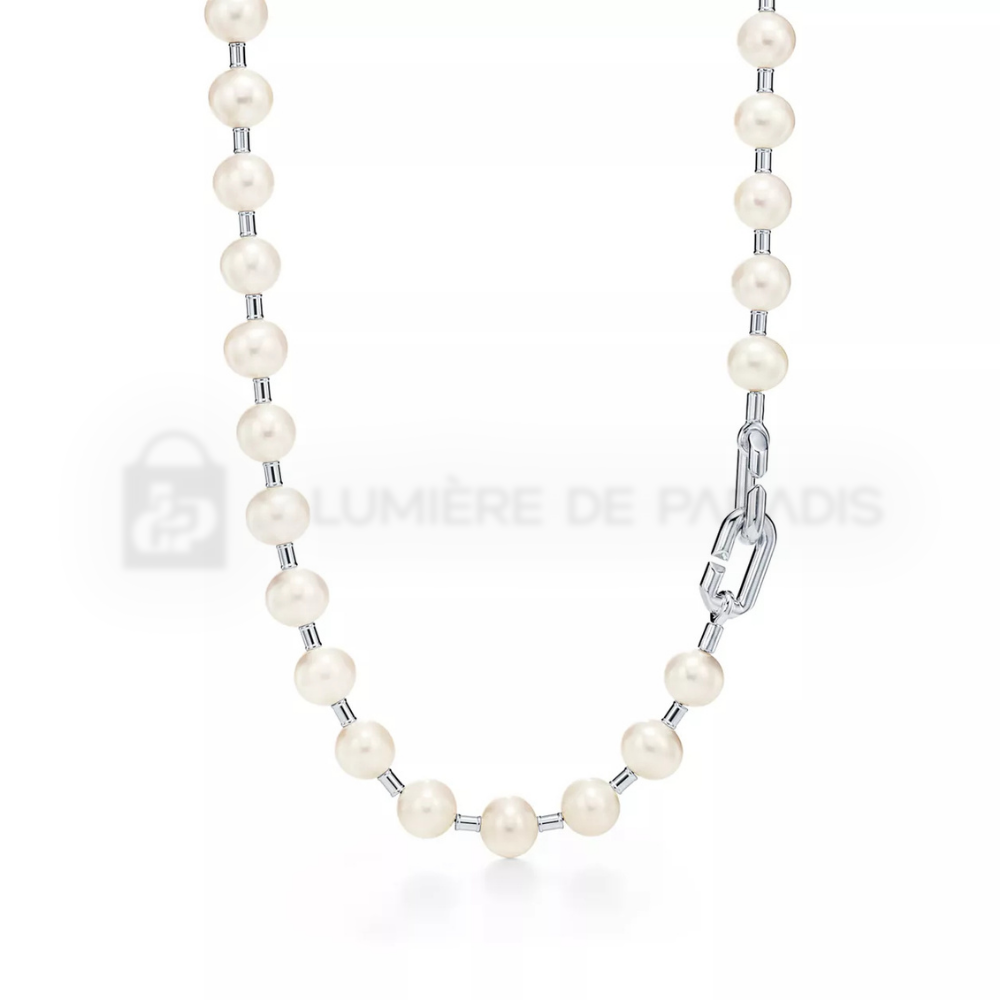 İncili Gümüş Kolye – 925 Ayar Gümüş