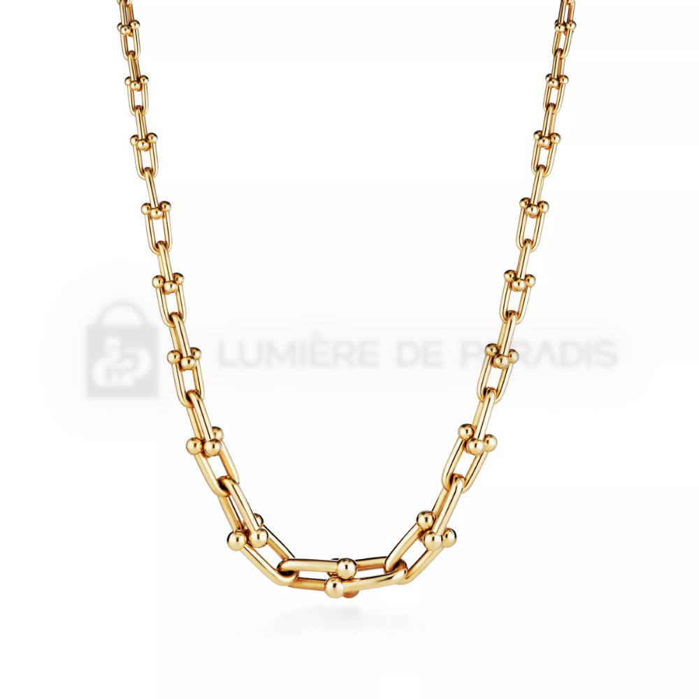 Sarı Altın Kaplama Dereceli (Graduated) Zincir Kolye – 925 Ayar Gümüş