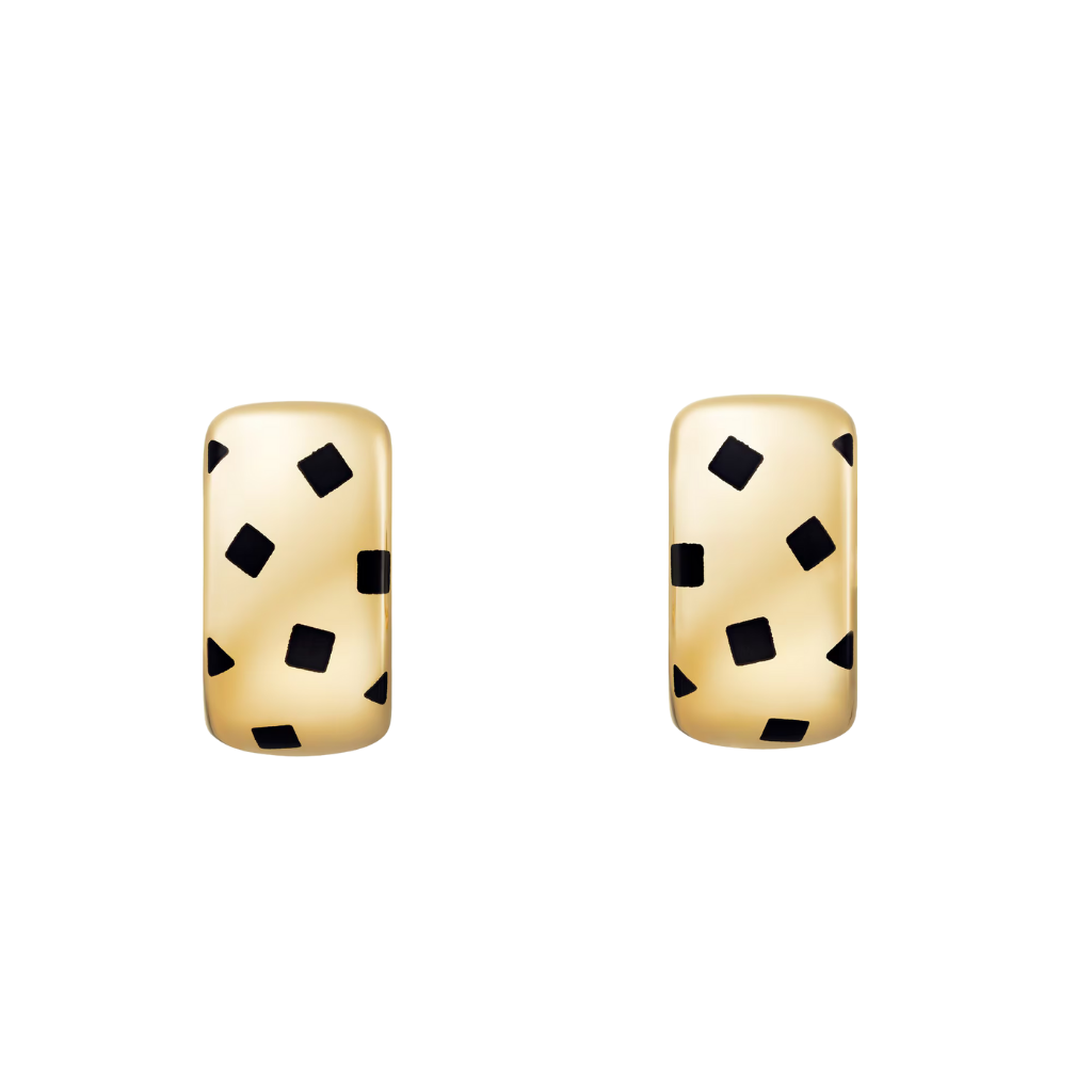 Panthère Küpe – 925 Ayar Gümüş