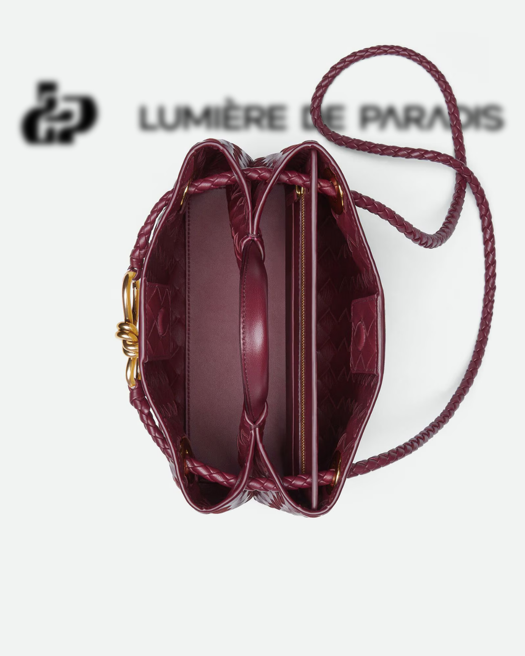 Attache Noble Bag Petite Bordeaux