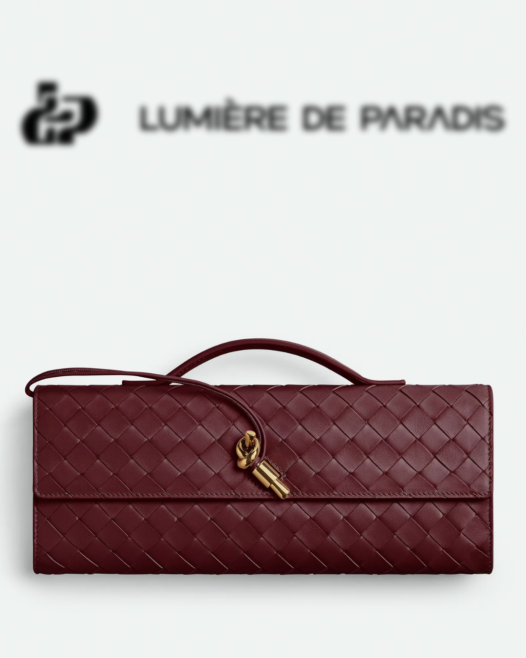 Attache Noble Bag Pochette Bordeaux
