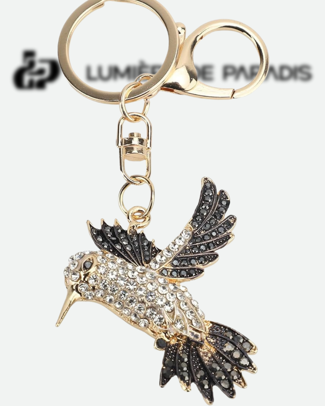 Phénix Bag Charm Blanc