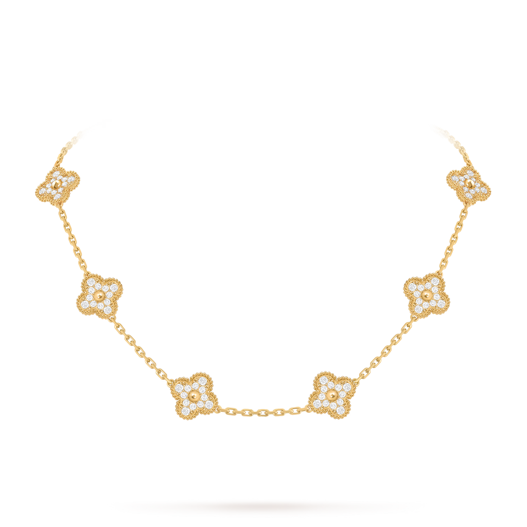 Alhambra Kolye – 925 Ayar Gümüş